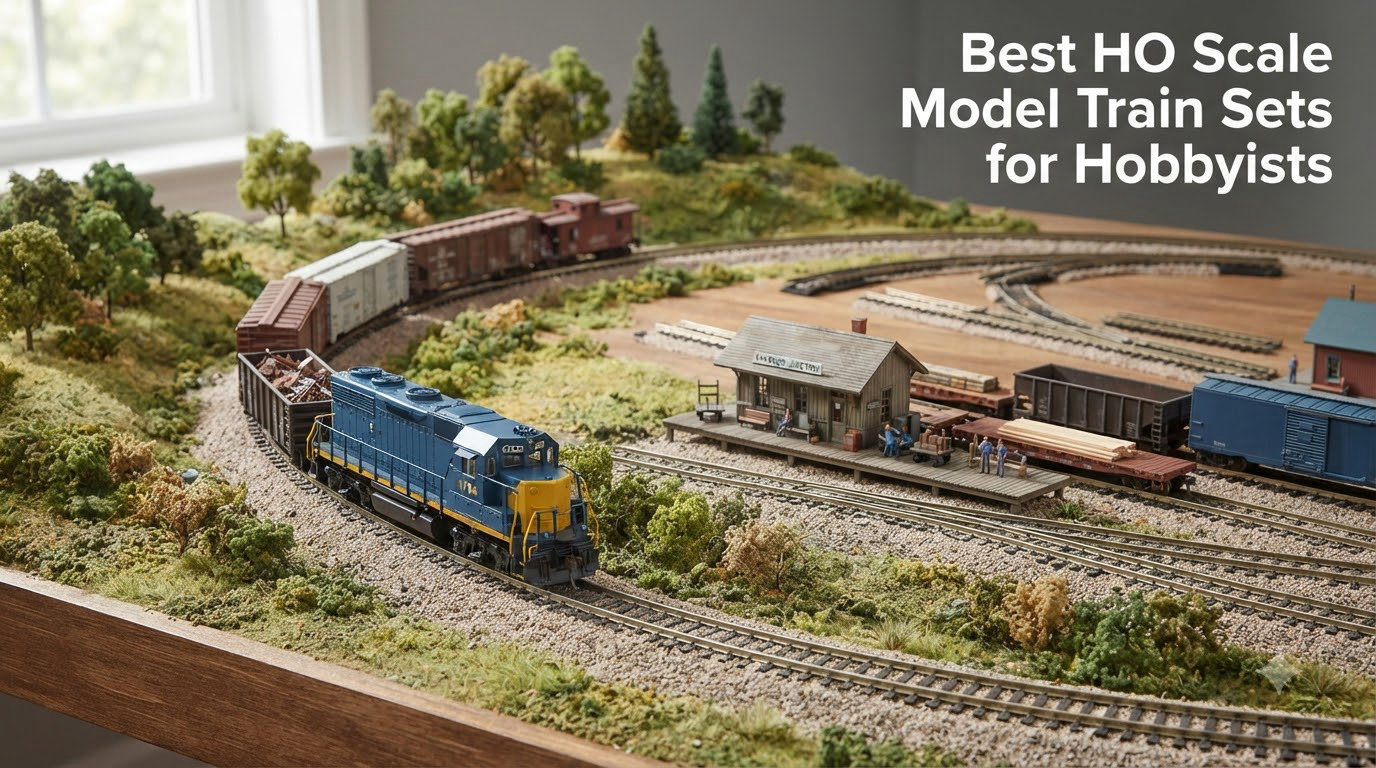 Best HO Scale Model Train Sets for Hobbyists