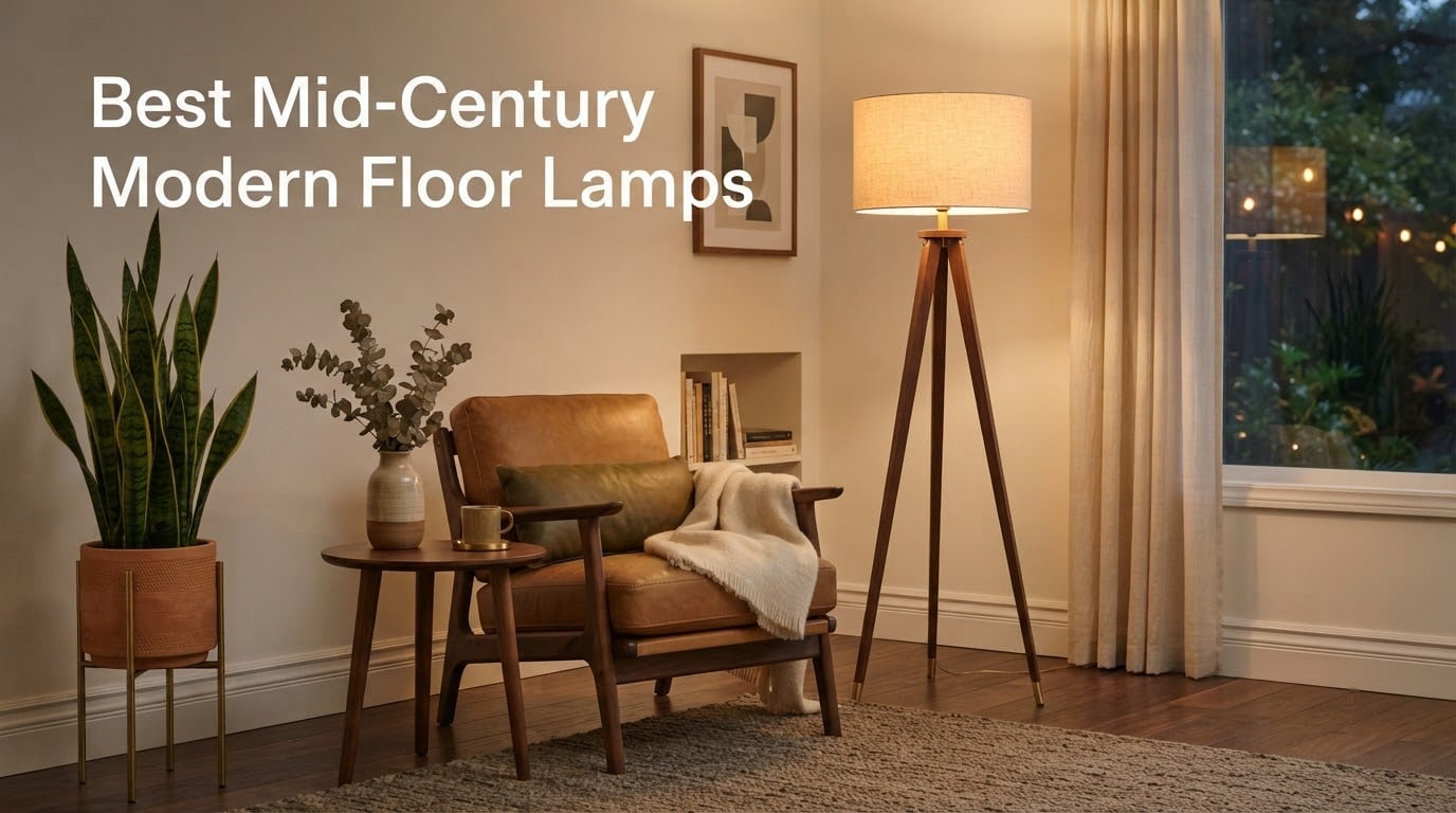Best Mid-Century Modern Floor Lamps