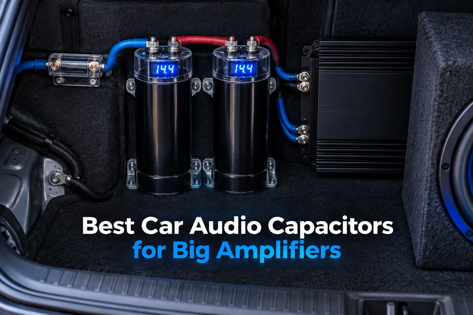 Best Car Audio Capacitors for Big Amplifiers