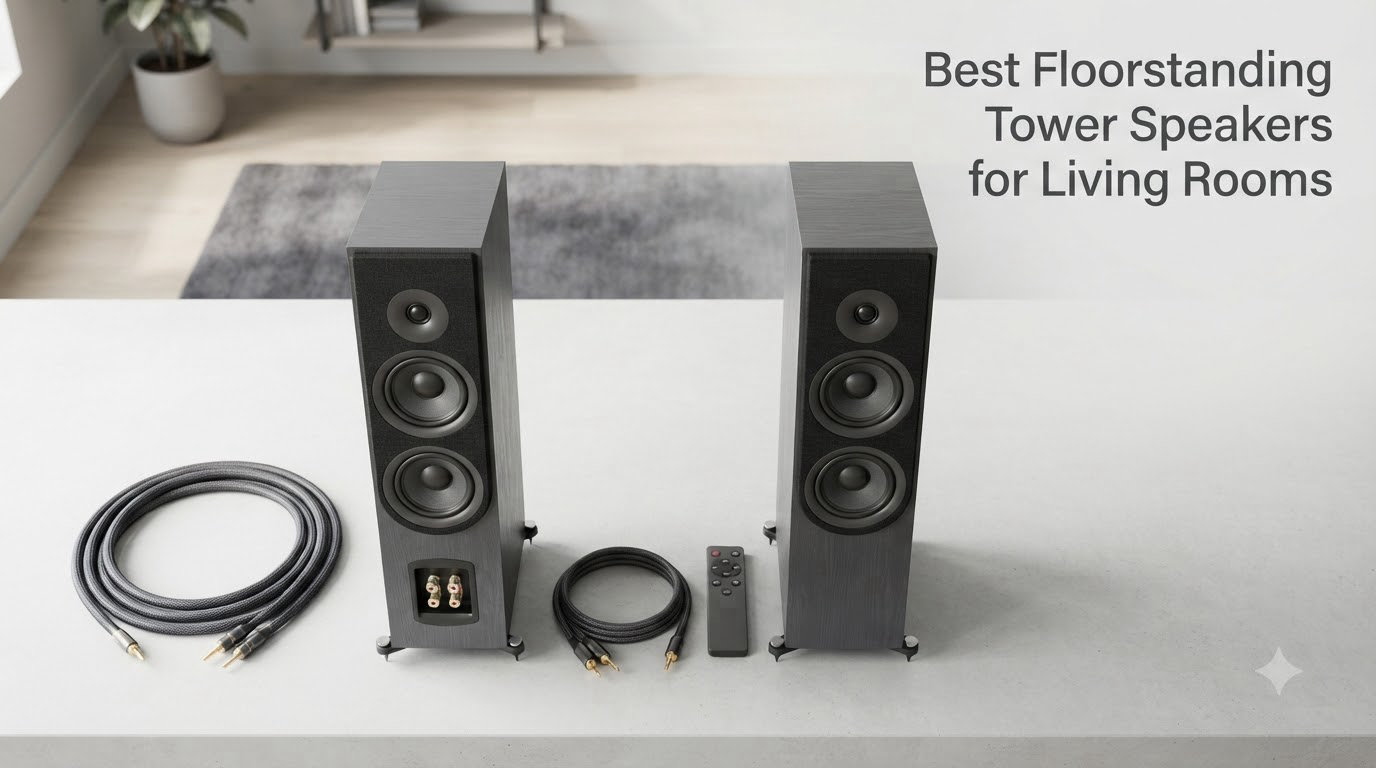 Best Floorstanding Tower Speakers for Living Rooms