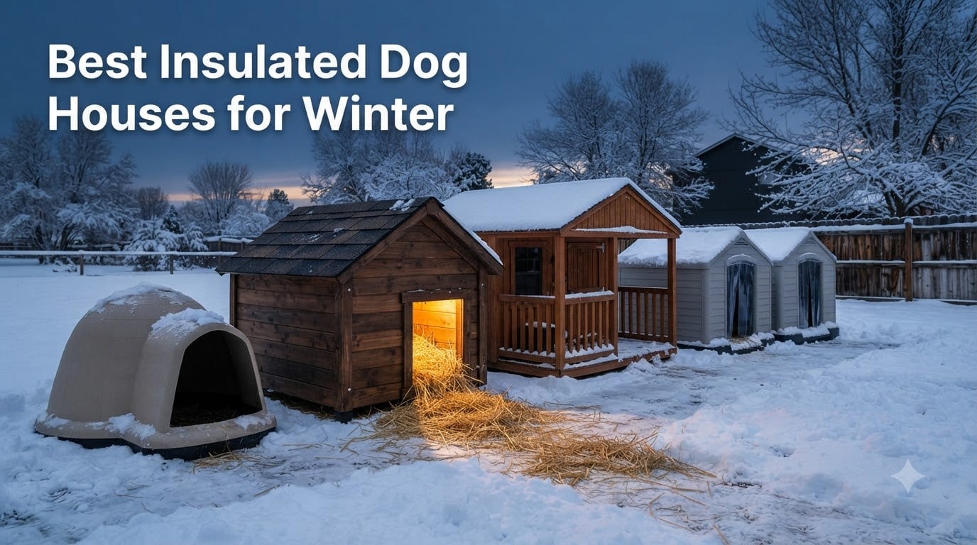 Best Insulated Dog Houses for Winter