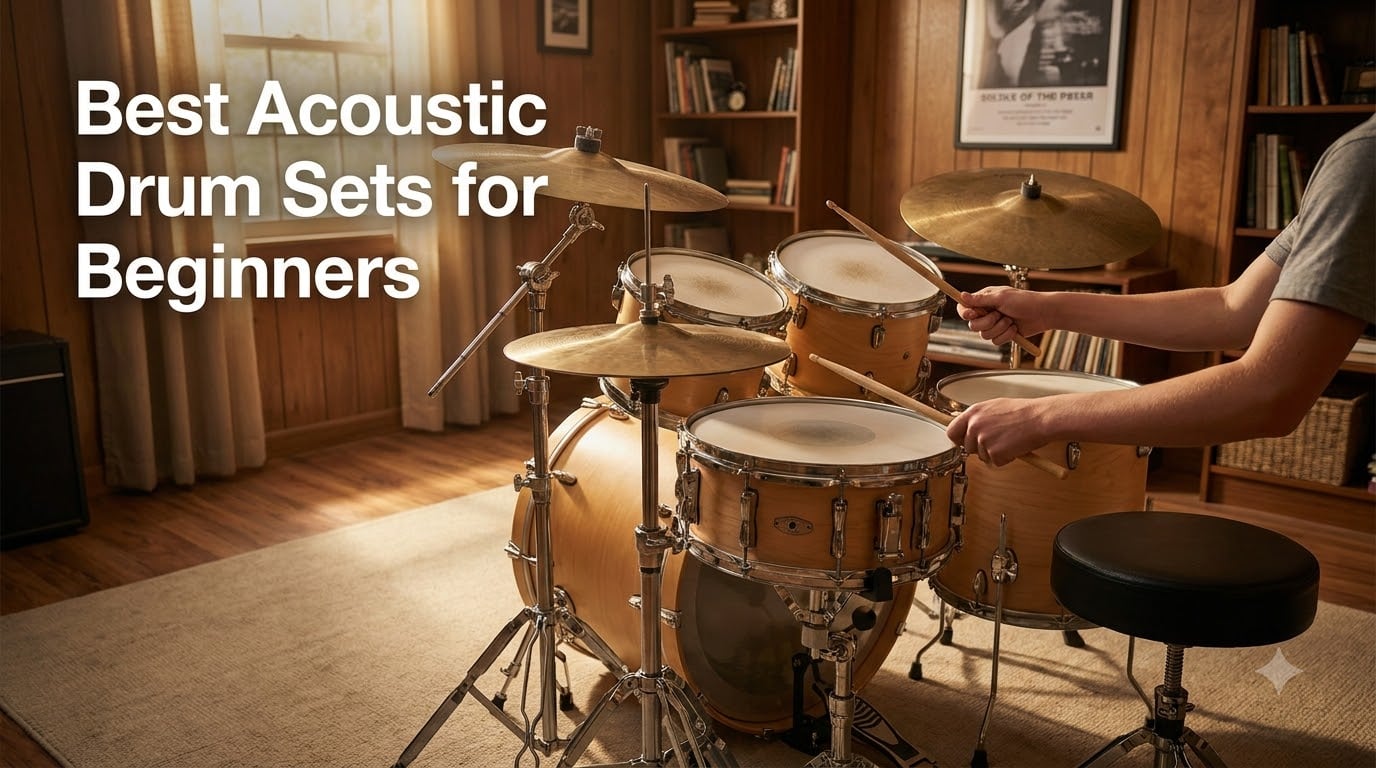 Best Acoustic Drum Sets for Beginners