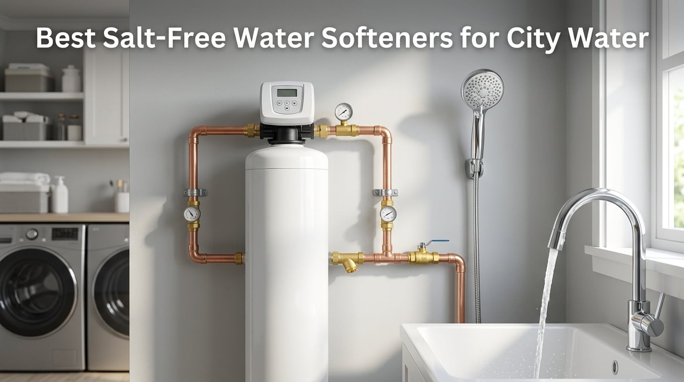 Best Salt-Free Water Softeners for City Water