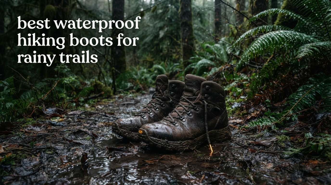 best waterproof hiking boots for rainy trails