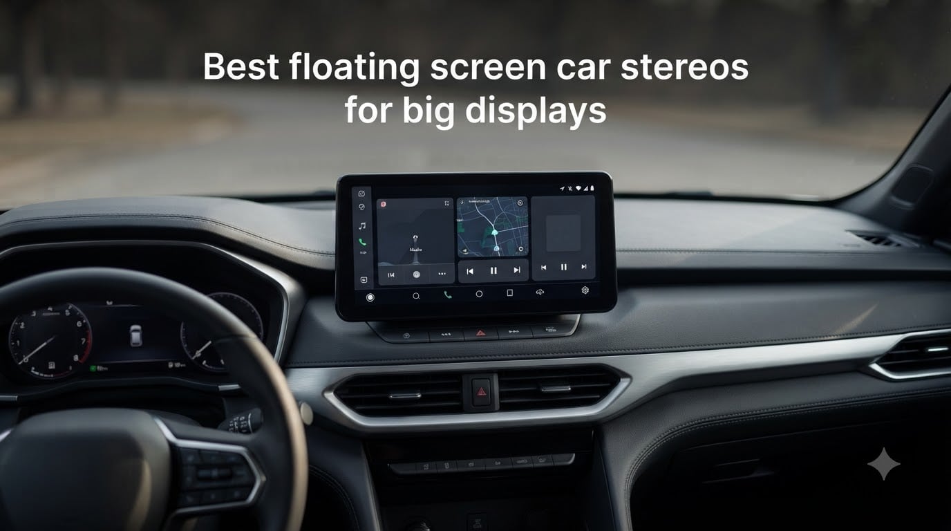 Best floating screen car stereos for big displays