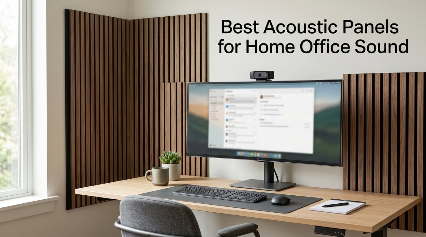 Best Acoustic Panels for Home Office Sound