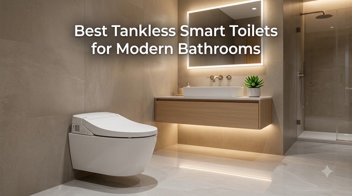 Best Tankless Smart Toilets for Modern Bathrooms