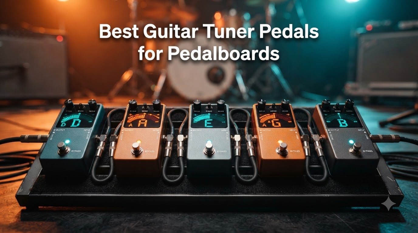 Best Guitar Tuner Pedals for Pedalboards