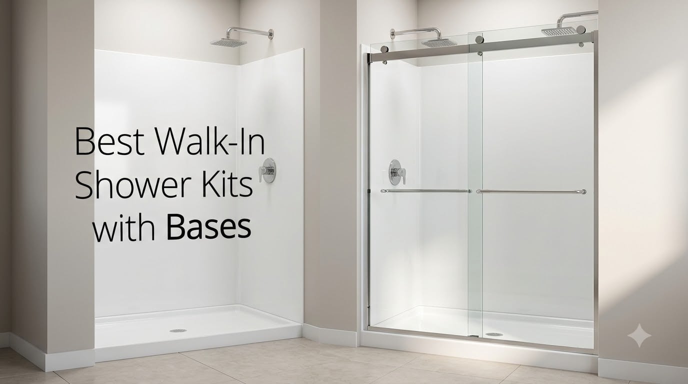 Best Walk-In Shower Kits with Bases