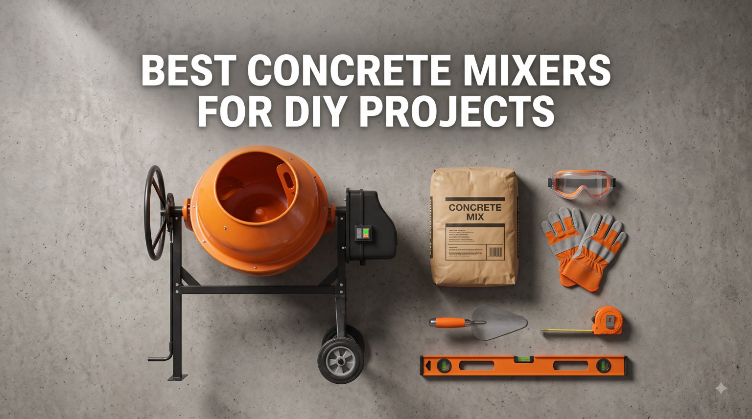 Best Concrete Mixers for DIY Projects