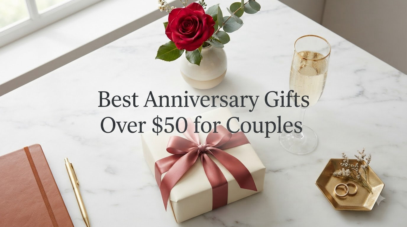 Best Anniversary Gifts Over $50 for Couples