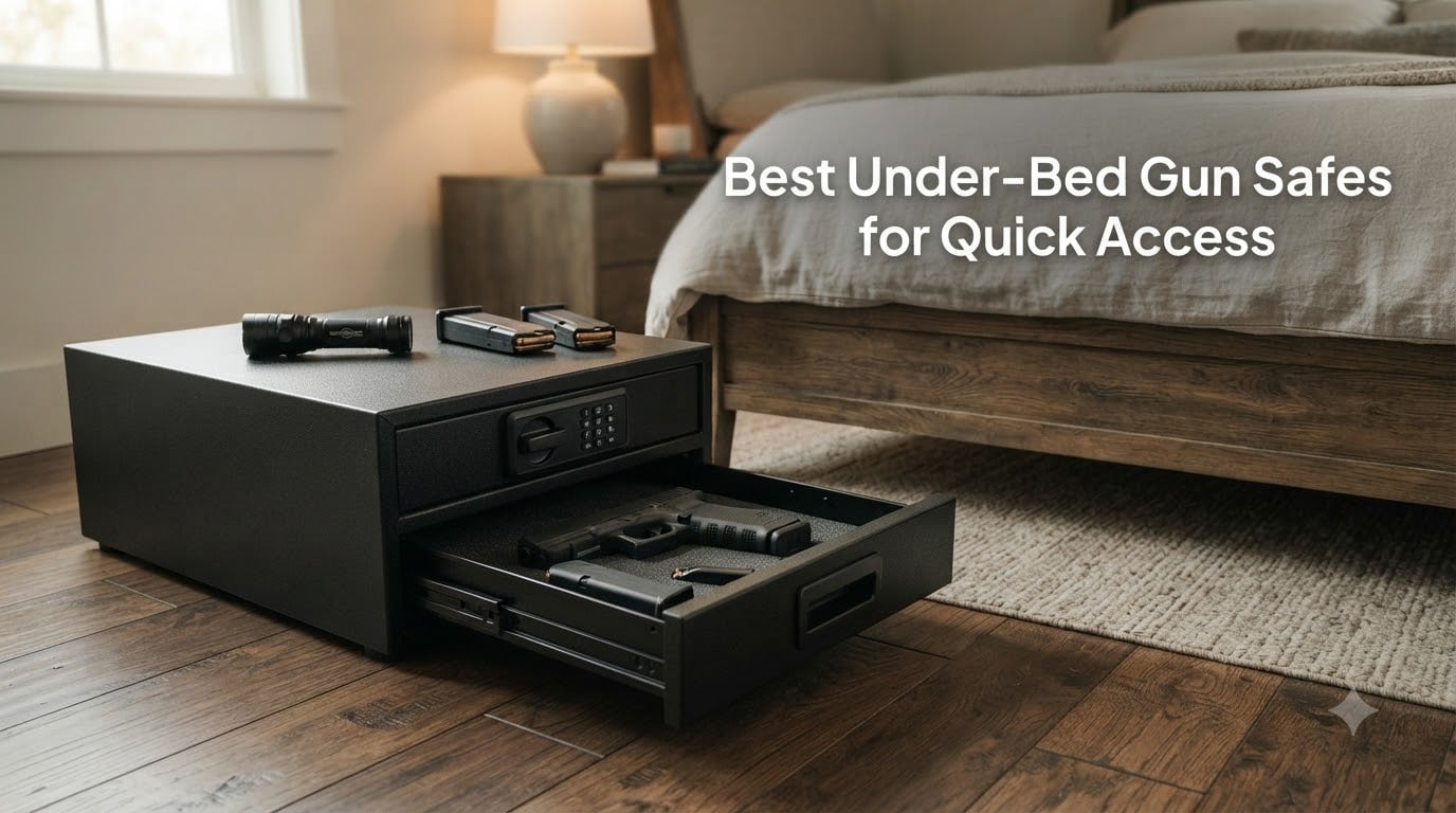 Best Under-Bed Gun Safes for Quick Access