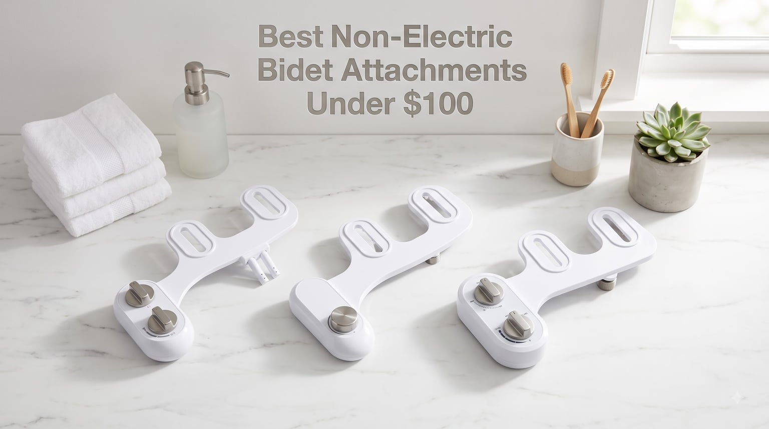 Best Non-Electric Bidet Attachments Under $100