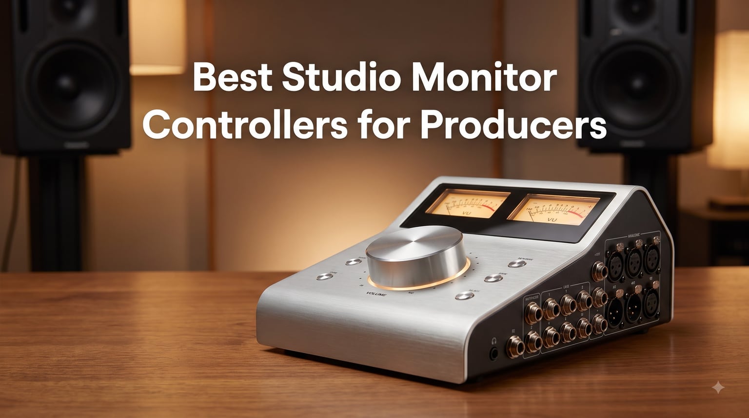 Best Studio Monitor Controllers for Producers