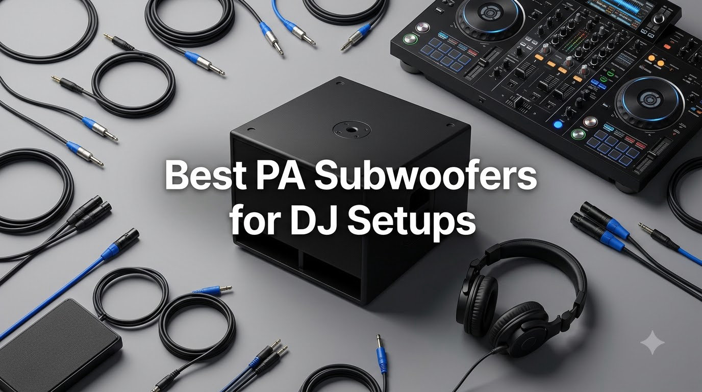 Best PA Subwoofers for DJ Setups