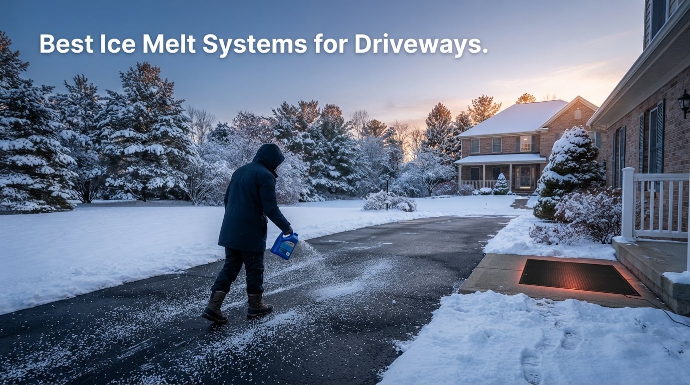 Best Ice Melt Systems for Driveways