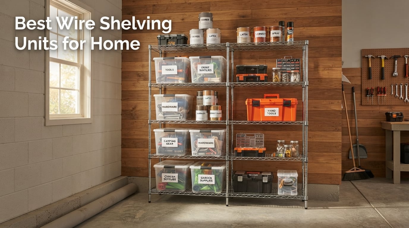 Best Wire Shelving Units for Home