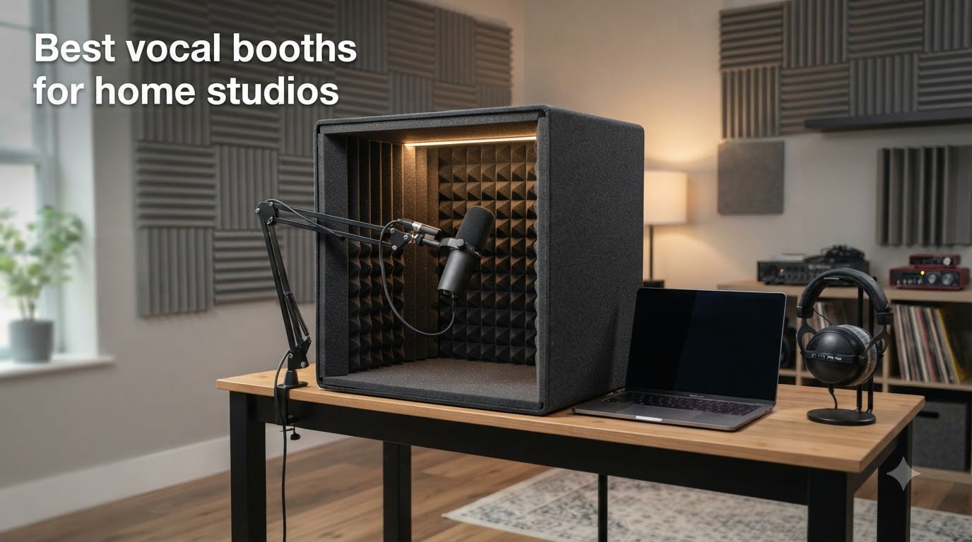 Best vocal booths for home studios