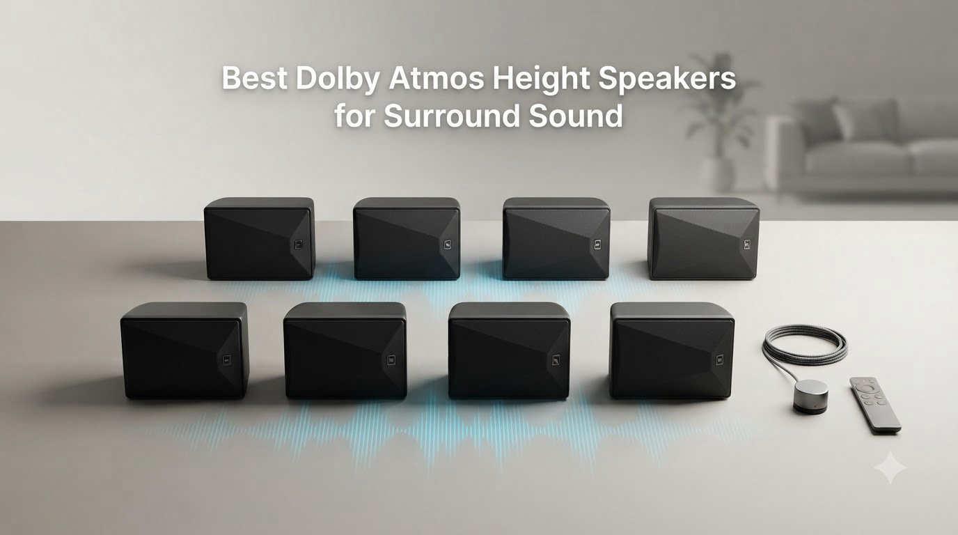 Best Dolby Atmos Height Speakers for Surround Sound