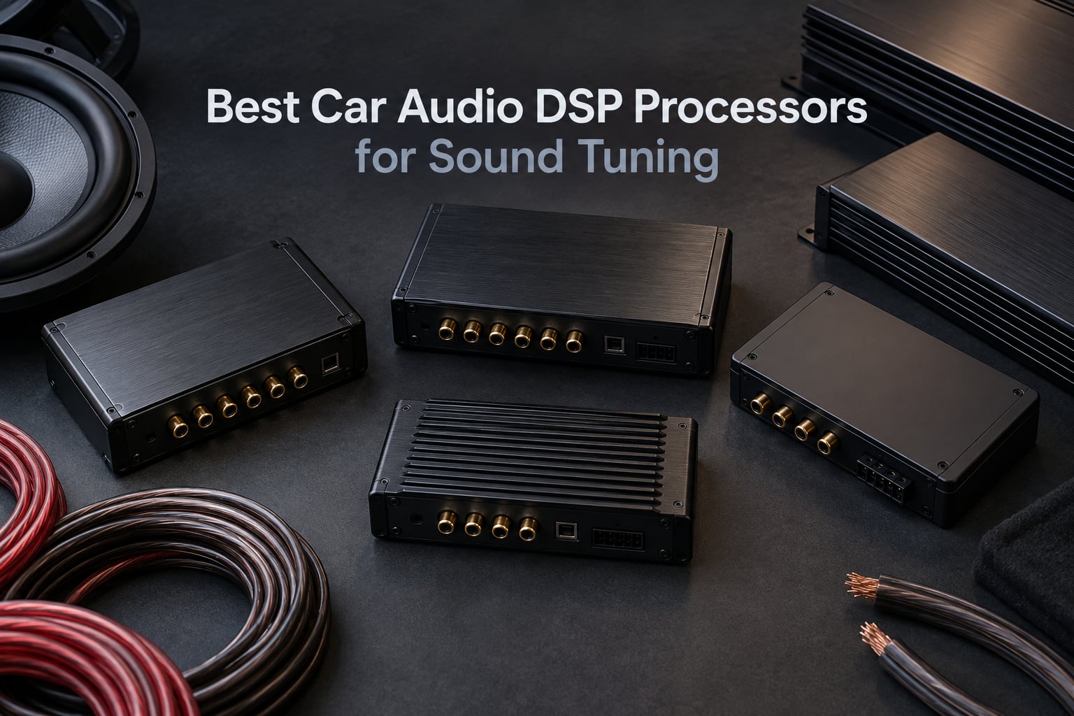 Best Car Audio DSP Processors for Sound Tuning