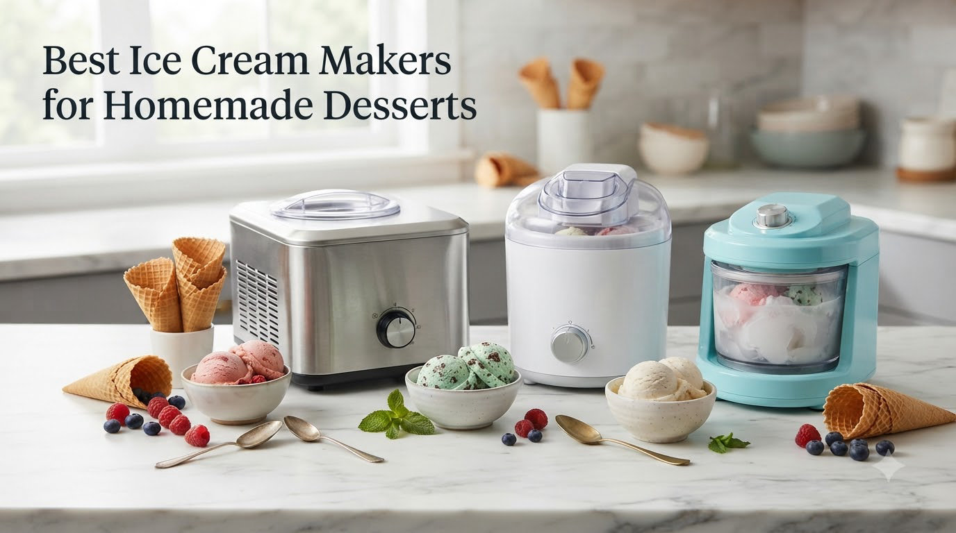 Best Ice Cream Makers for Homemade Desserts