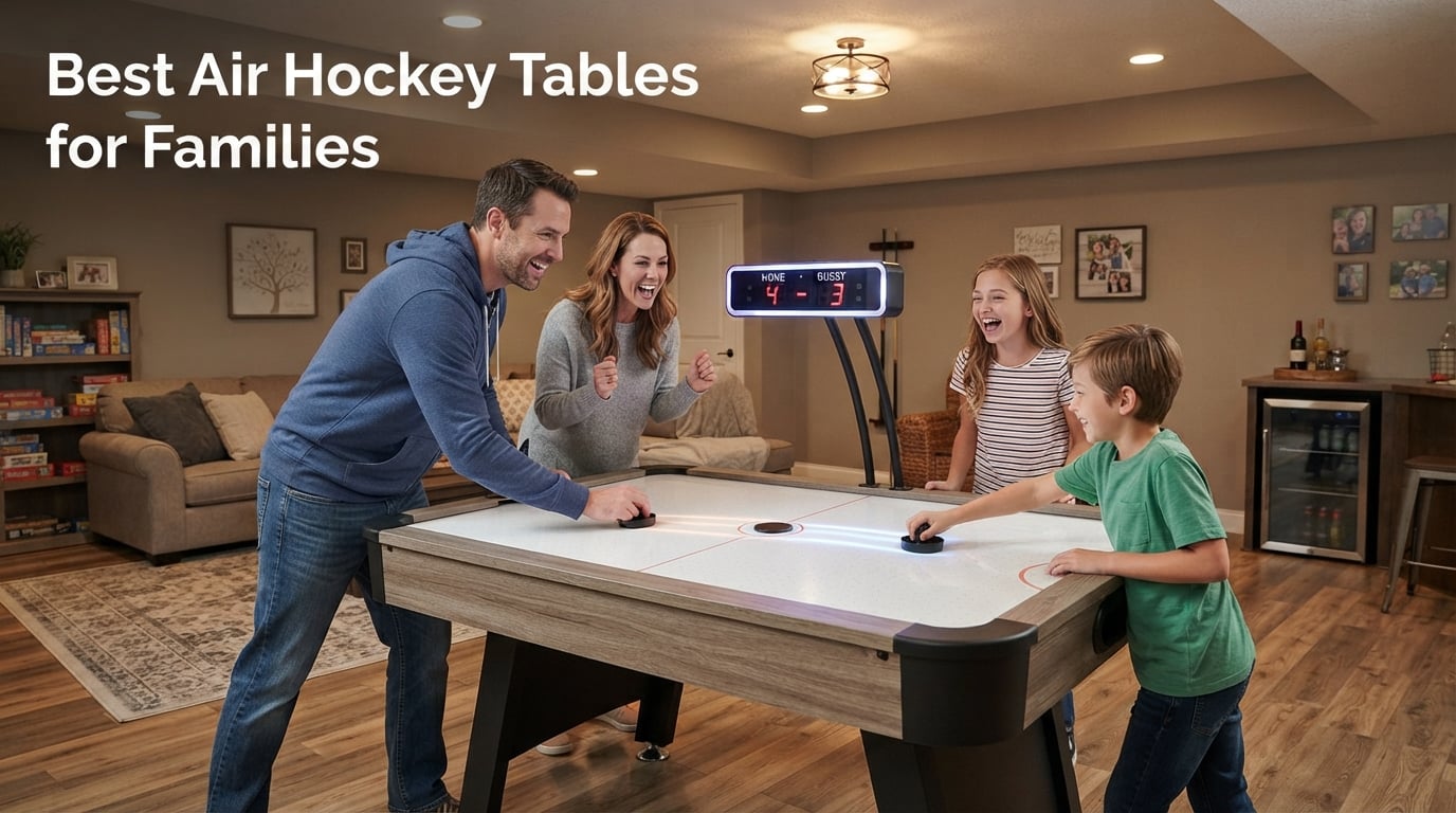 Best Air Hockey Tables for Families