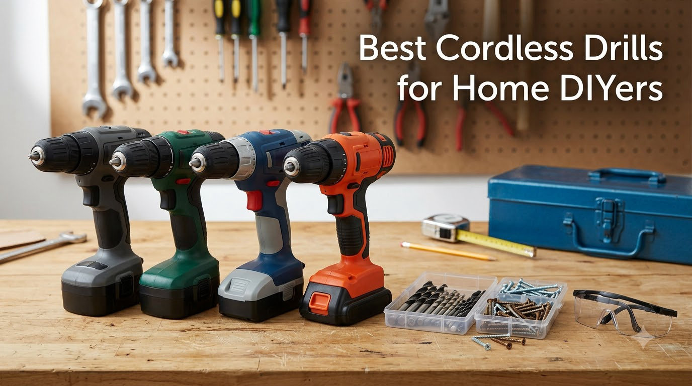 Best Cordless Drills for Home DIYers