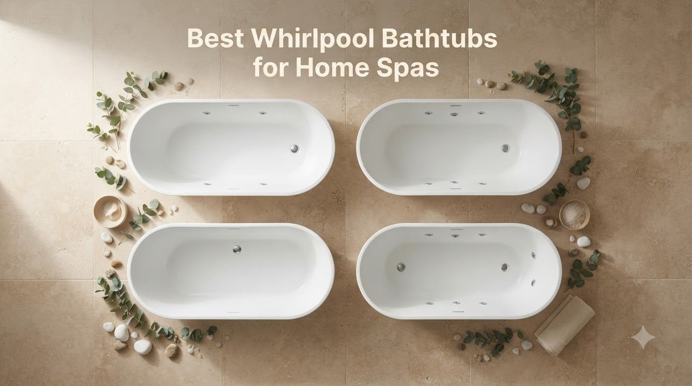 Best Whirlpool Bathtubs for Home Spas