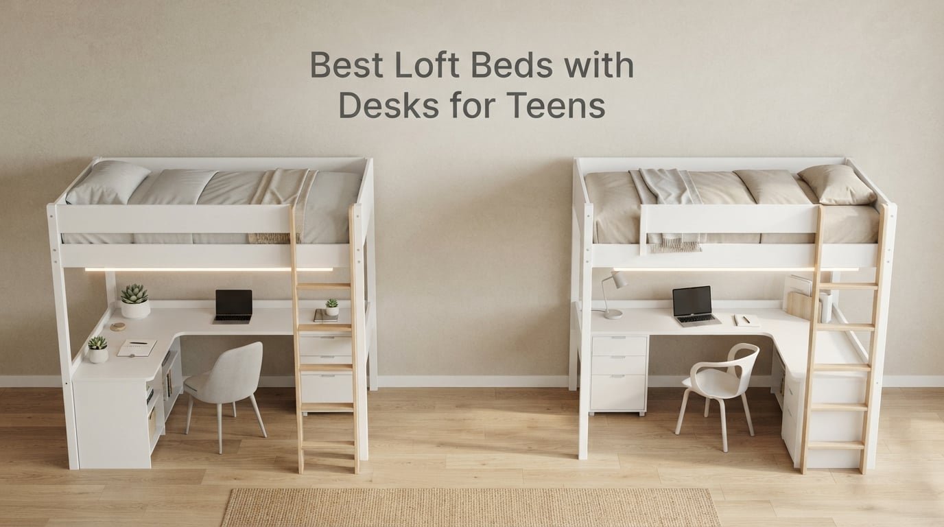 Best Loft Beds with Desks for Teens
