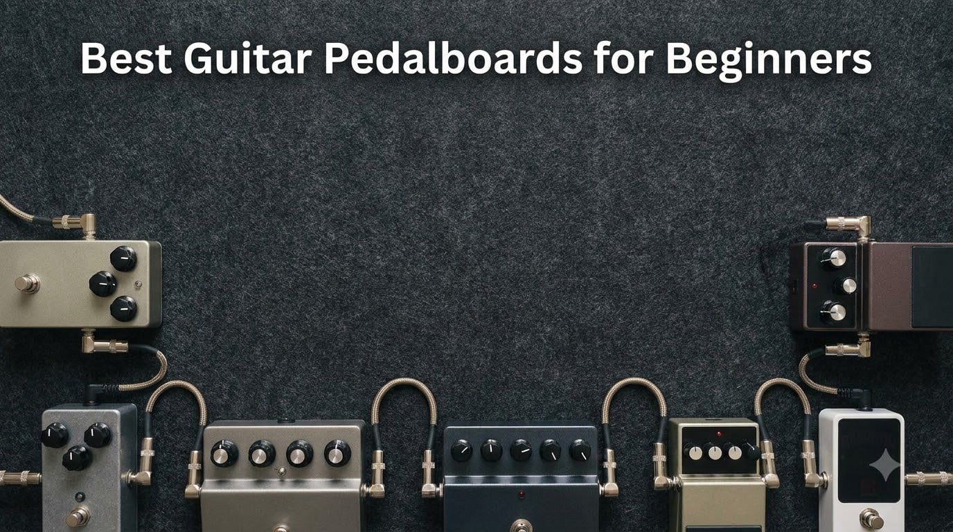 Best Guitar Pedalboards for Beginners