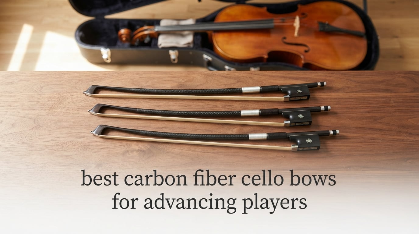 best carbon fiber cello bows for advancing players