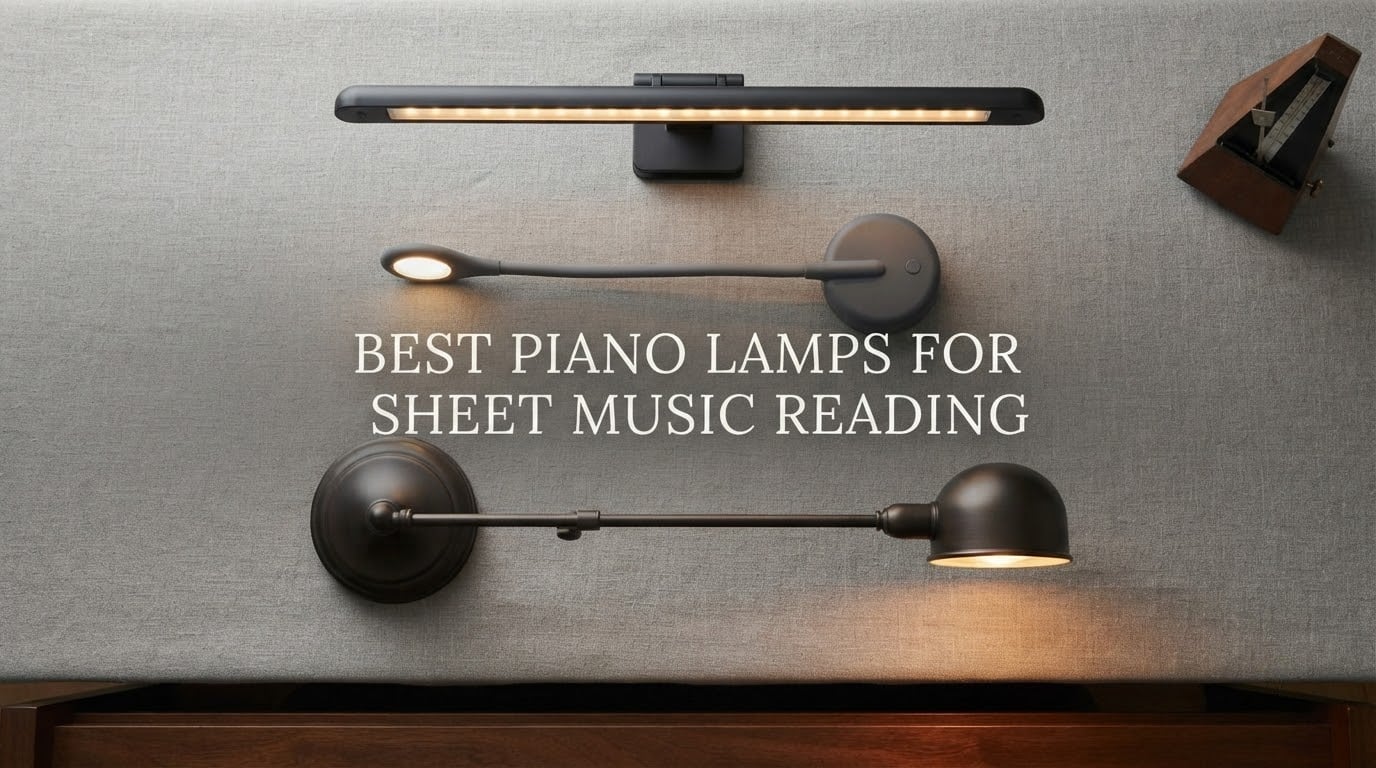 best piano lamps for sheet music reading