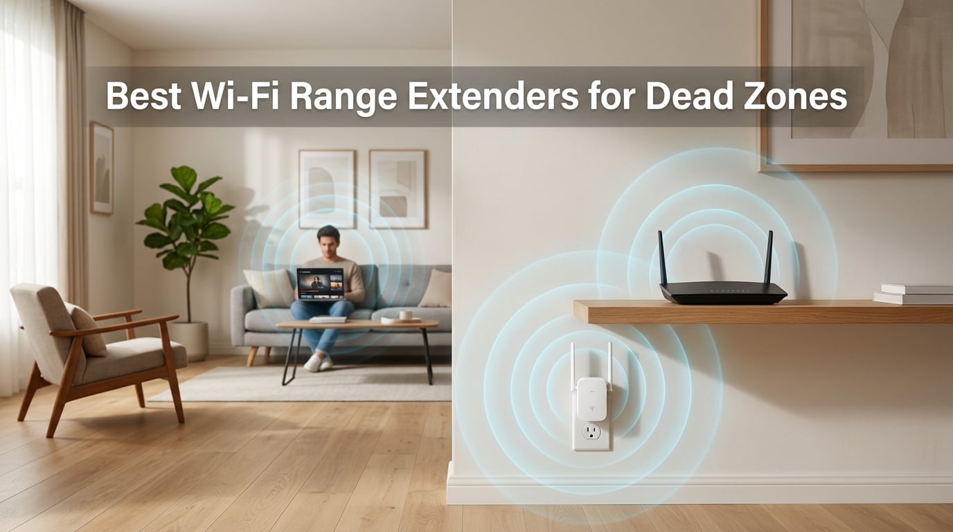 Best Wi-Fi Range Extenders for Dead Zones