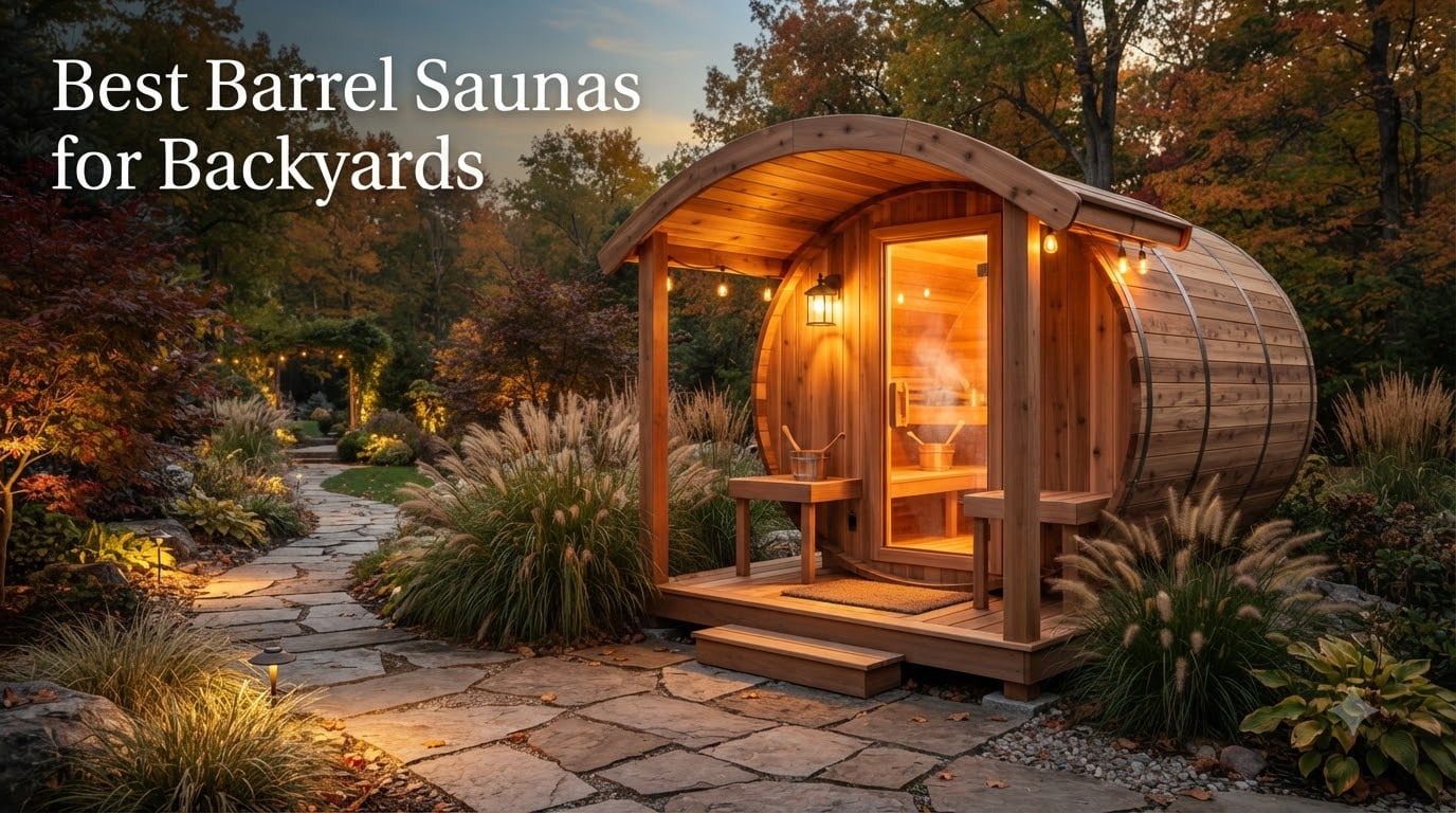 Best Barrel Saunas for Backyards