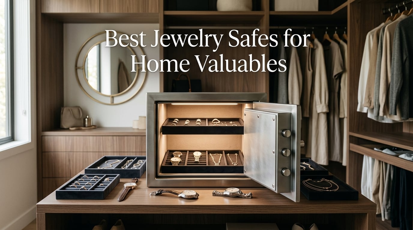Best Jewelry Safes for Home Valuables