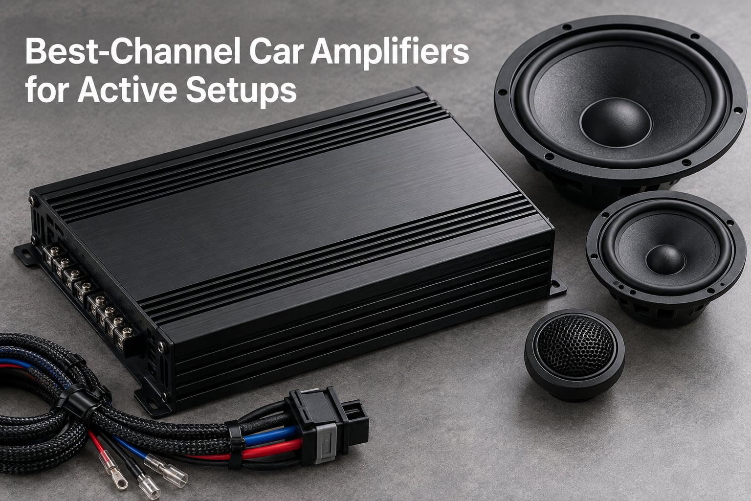 Best 8-Channel Car Amplifiers for Active Setups