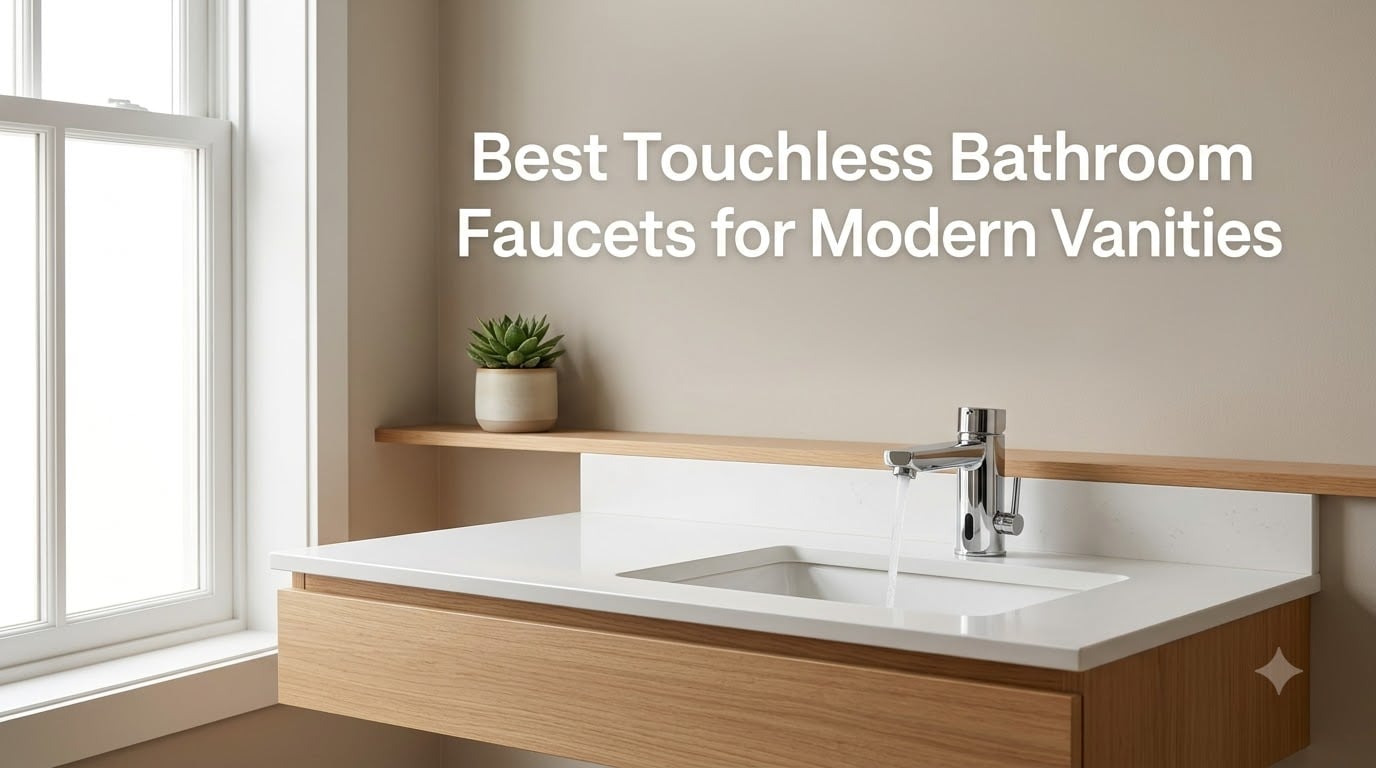 Best Touchless Bathroom Faucets for Modern Vanities