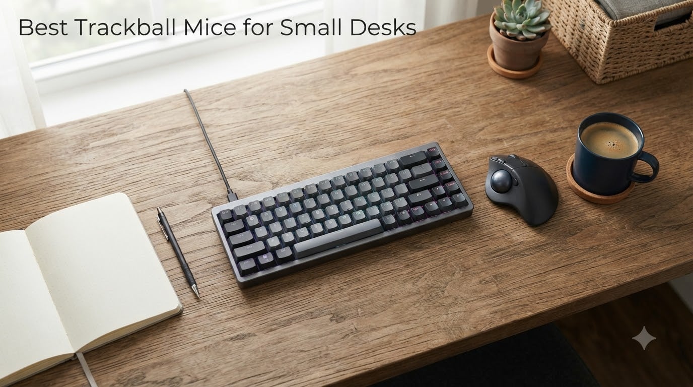 Best Trackball Mice for Small Desks
