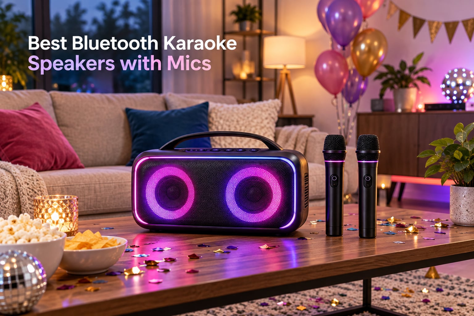 Best Bluetooth Karaoke Speakers with Mics