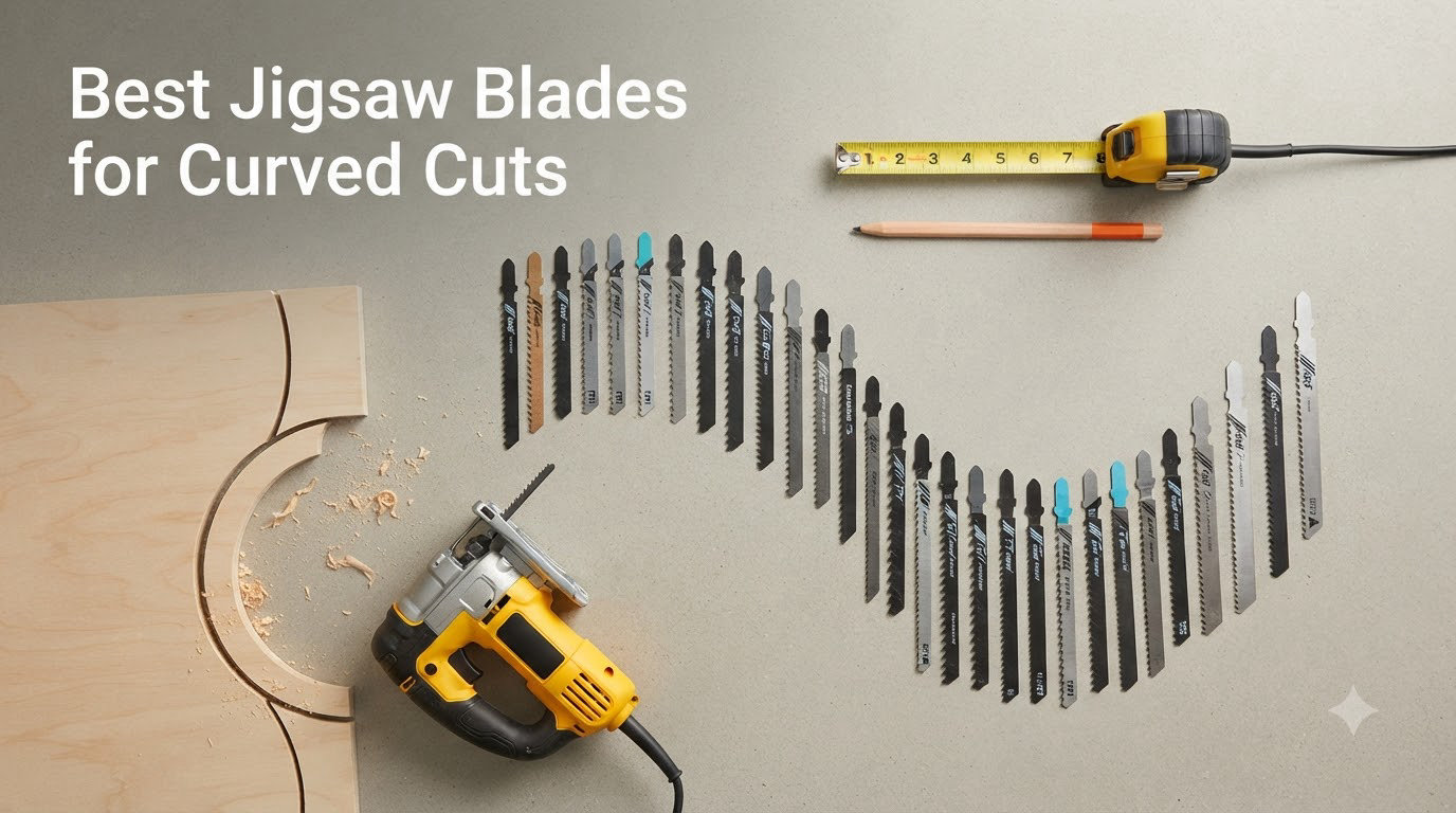 Best Jigsaw Blades for Curved Cuts