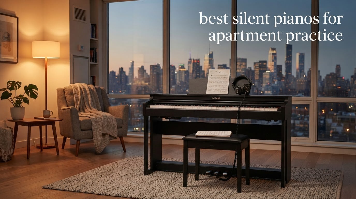 best silent pianos for apartment practice