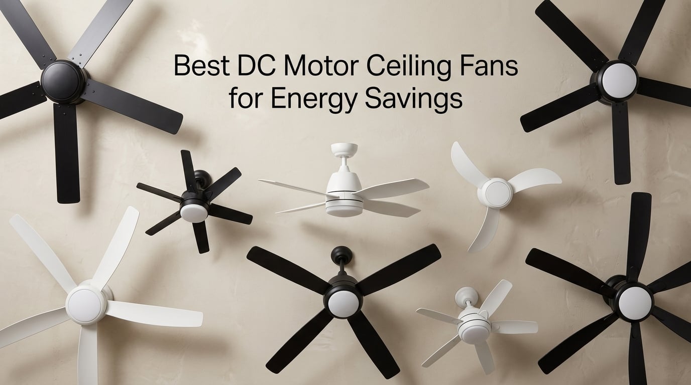 Best DC Motor Ceiling Fans for Energy Savings