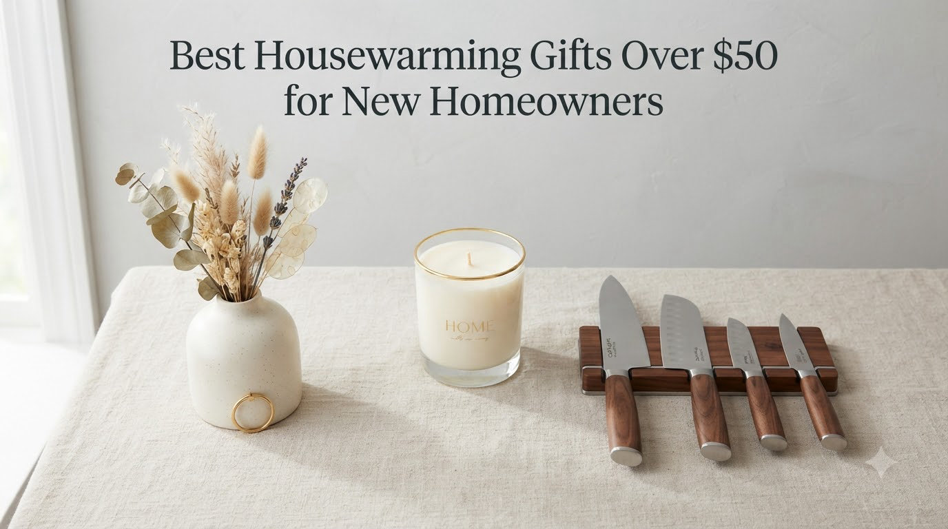 Best Housewarming Gifts Over $50 for New Homeowners