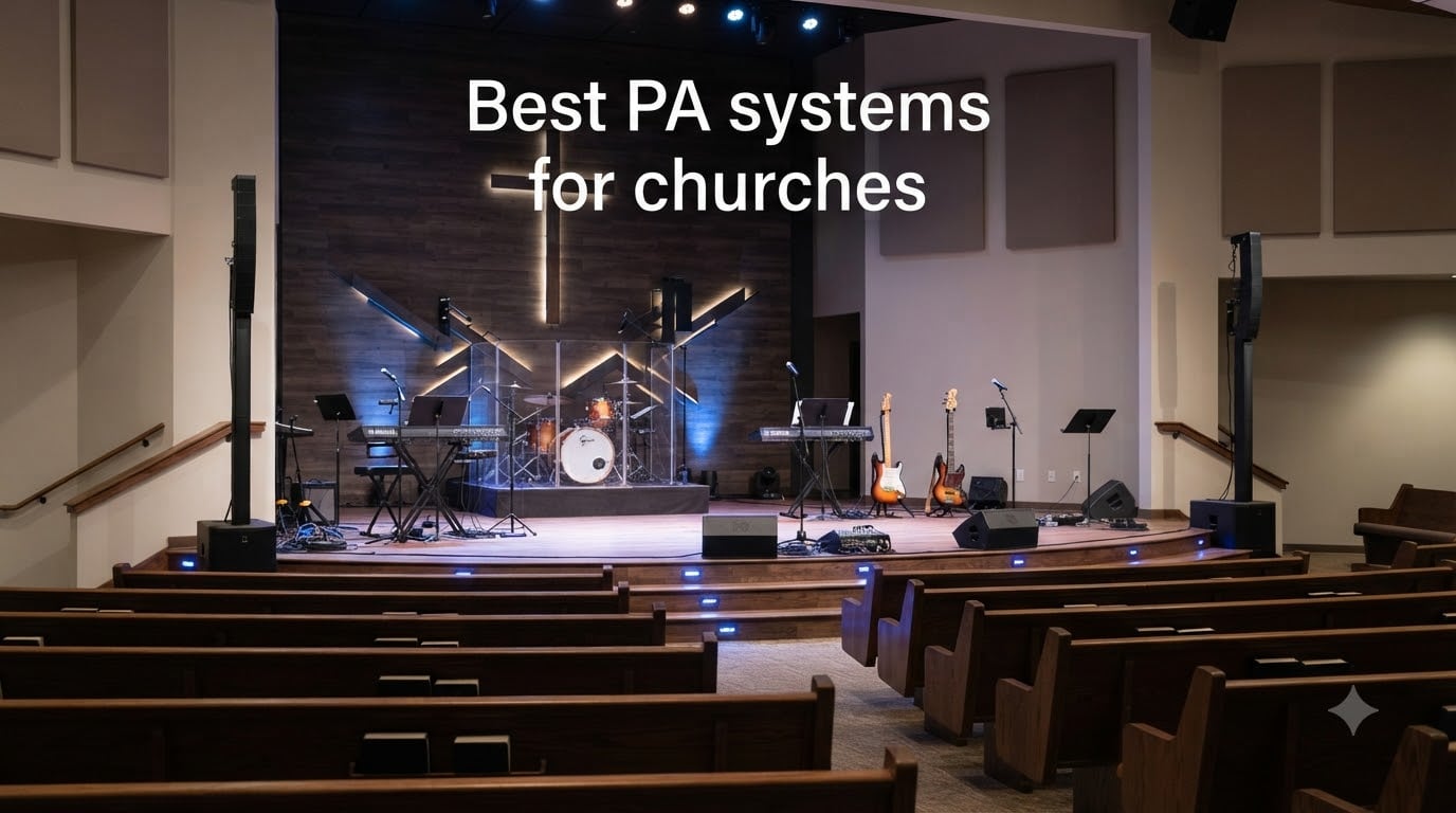 Best PA systems for churches