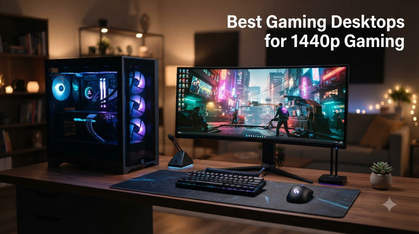 Best Gaming Desktops for 1440p Gaming
