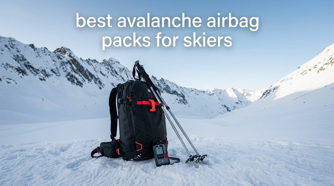 best avalanche airbag packs for skiers