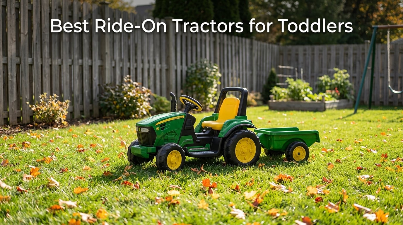 Best Ride-On Tractors for Toddlers