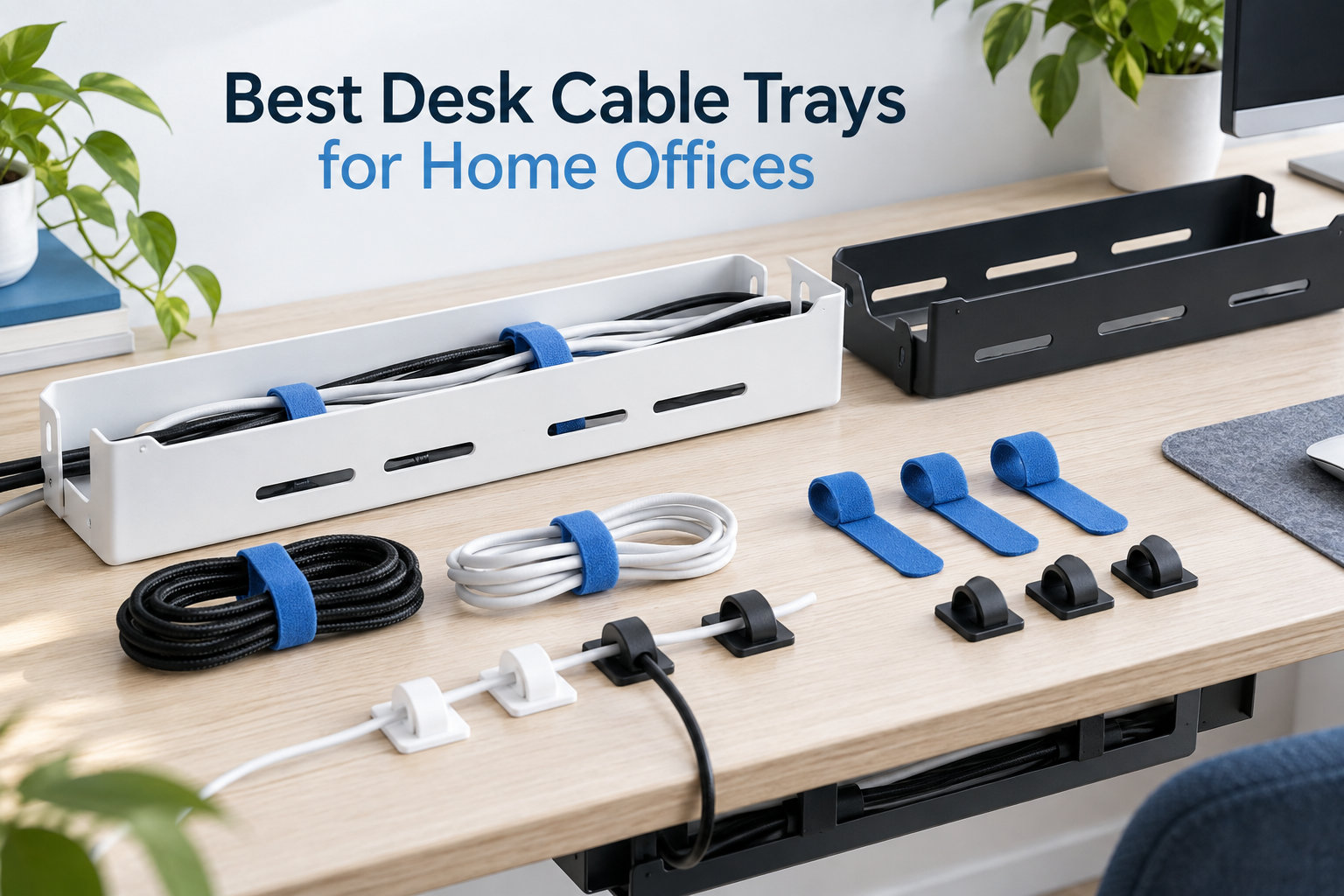 Best Desk Cable Trays for Home Offices