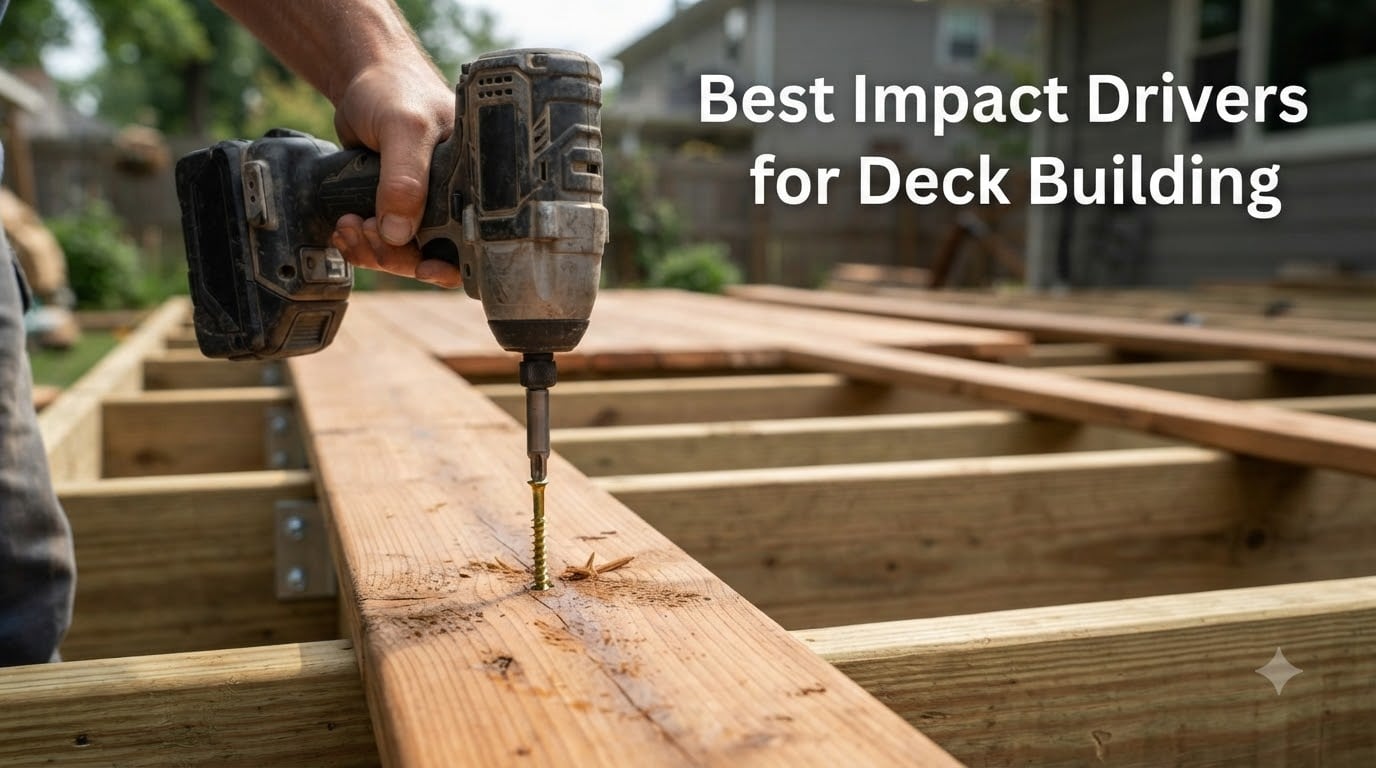 Best Impact Drivers for Deck Building