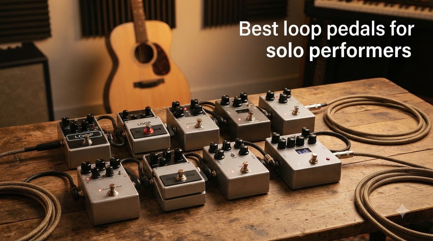 Best loop pedals for solo performers